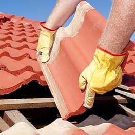 Specialty roof installation